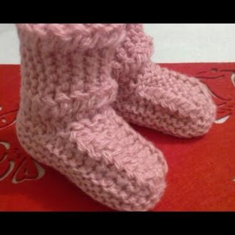 Угги для маленького ребенка: этапы и схема вязания, Своими руками