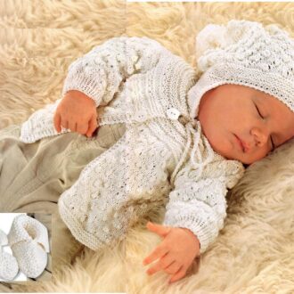 Уроки и мастер-классы по вязанию спицами для новорожденных с описанием