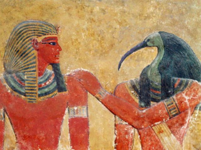 Как звали египетского бога знаний и мудрости? 