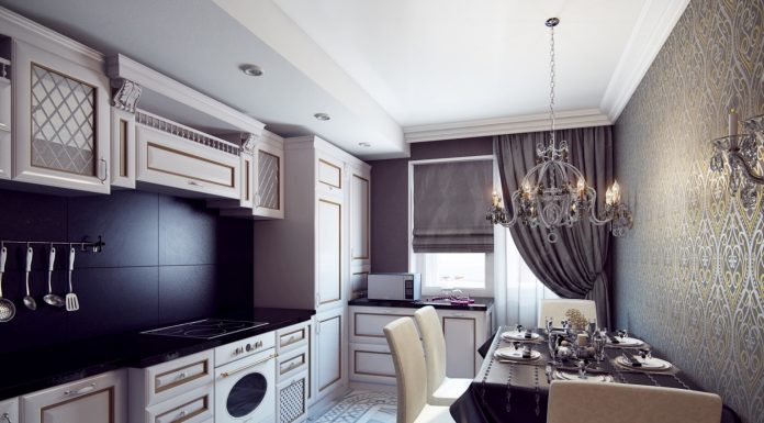 Кухни и ванные комнаты в стиле арт-деко