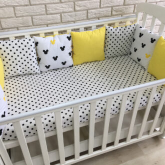 Как сшить бортики в кроватку своими руками: выкройки с размерами для новорожденных