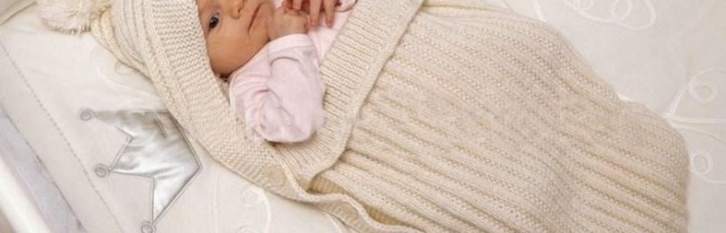 Конверт для новорождённого спицами: 16 моделей со схемами, описанием и видео мк для начинающих