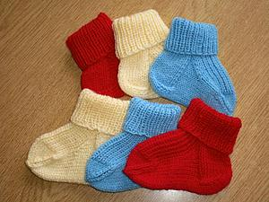 Носочки на возраст от 9 месяцев до 1