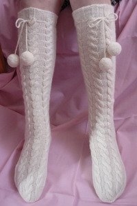 Гольфы спицами со схемами и описанием: делаем для девочки с фото и видео