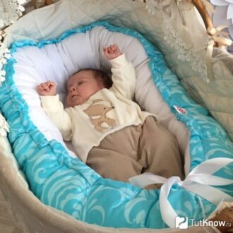 Как сшить кокон гнездышко для новорождённых своими руками?