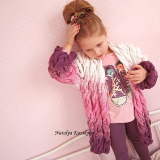 Детский кардиган лало: описание с фото