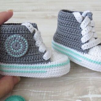 Как связать пинетки крючком: для новорожденных, схемы и описание для начинающих