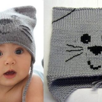 Шапочка для новорожденного спицами: идеи, схемы, описание