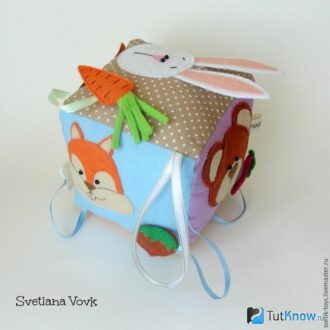 Развивающие игрушки для детей от 0 своими руками