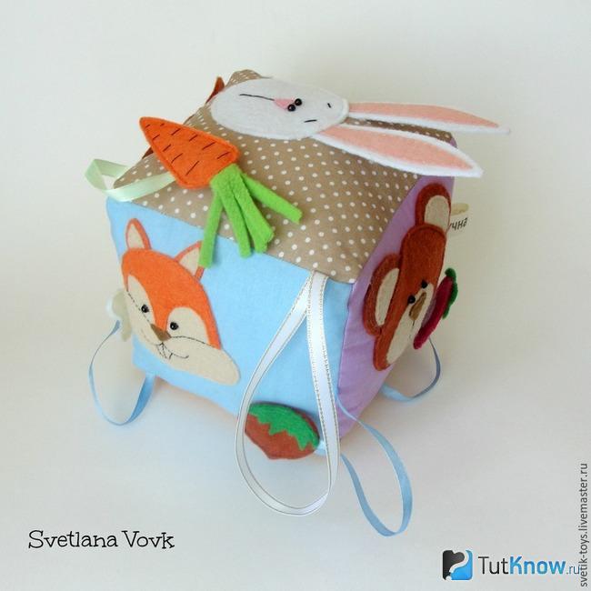 Развивающие игрушки для детей от 0 своими руками