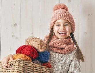 Вязаные вещи для малыша