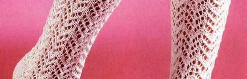 Гольфы спицами схемы и описание — 4 модели для начинающих