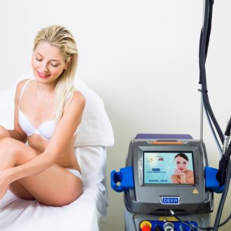 Лазерная шлифовка фракционным лазером