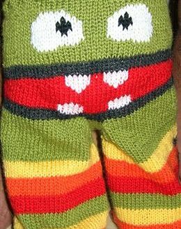 Штанишки для новорожденных спицами