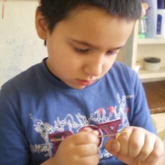 Обучение дошкольников вязанию крючком