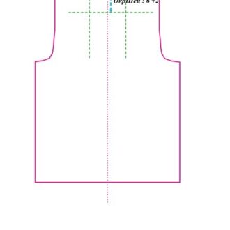 Ну очень просто сделать выкройку для вязаных изделий самому