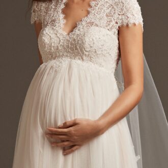 Свадебные платья для беременных: как выбрать идеальный наряд для особенного дня
