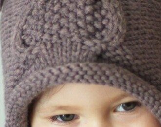 Детская шапка-сова спицами: схемы с описанием, как вязать, фото и видео