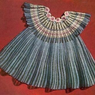 Детские платья крючком: описание для начинающих