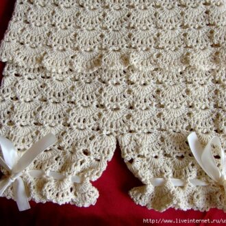 Хлопковый комплект для ие крючком