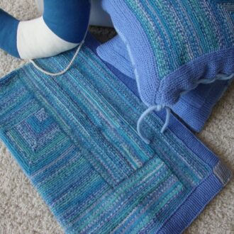 Детский плед спицами: схема, описание для начинающих