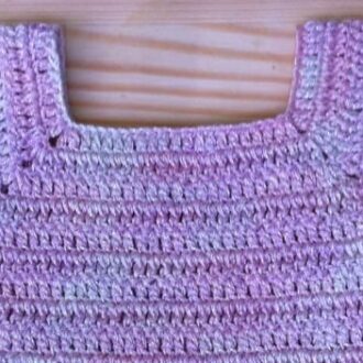 Квадратная кокетка крючком для детского платья: расчёт кокетки по размеру