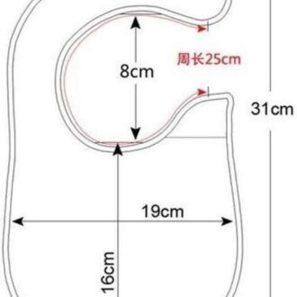 Слюнявчики своими руками: выкройки, как сшить для малыша на завязках