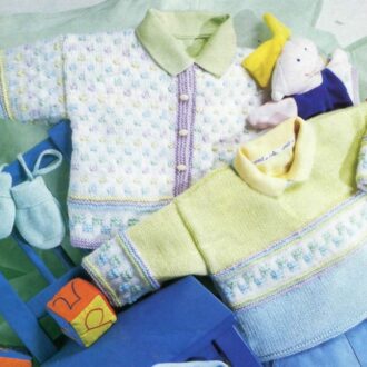 Узоры спицами для детских вещей: описание