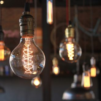 Винтажный дизайн: используем красивые Лампы Эдисона