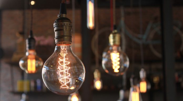 Винтажный дизайн: используем красивые Лампы Эдисона