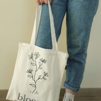 Стильное оформление сумки-шоппера