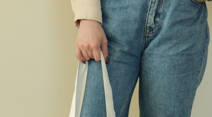 Стильное оформление сумки-шоппера