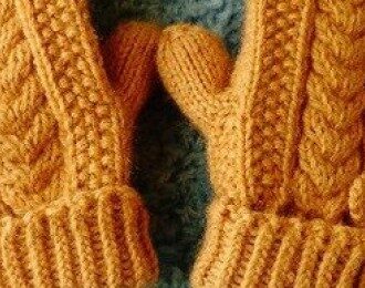 Детские варежки спицами фото и видео