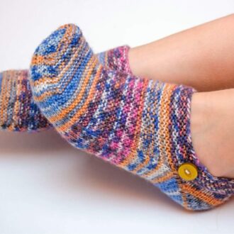 Детские тапочки спицами — пошаговые мк с фото и описанием