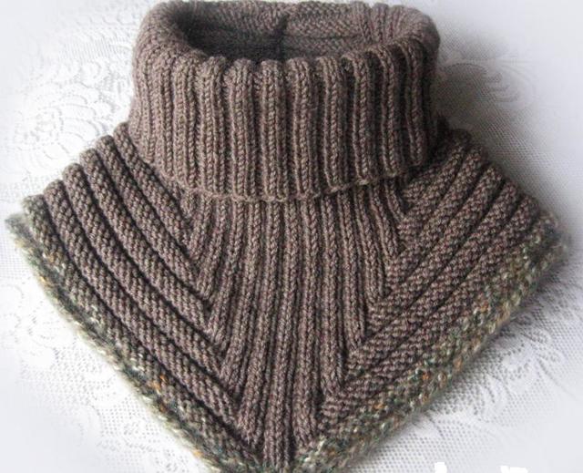 Манишка спицами для ребенка по детальным фото и видео мастер-классам