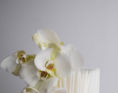 Свадебные торты: этажный торт с цветами из мастики, с живыми цветами, с карамельными фигурами