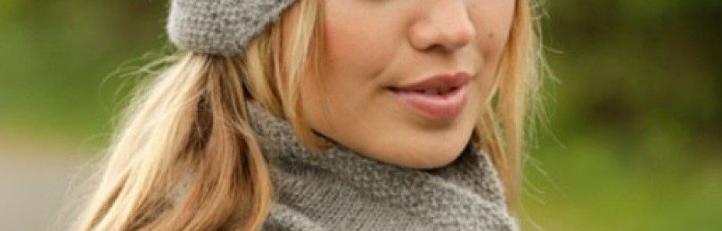 Шарф воротник спицами с описанием: 16 моделей в схемах и видео мк