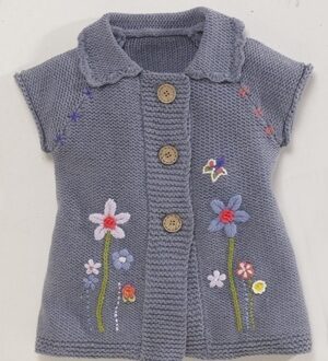 Жилетка для девочки спицами: модели для вязания (схемы)