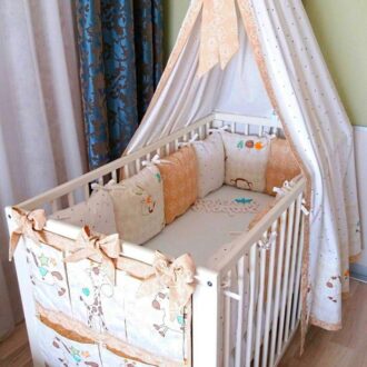 Органайзер с кармашками на кроватку своими руками (17 фото и видео)