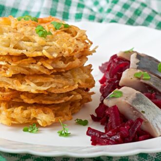 Драники картофельные с фаршем: вкусное и сытное блюдо