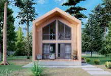 Заказ сооружения домов за пределами города в Казани в стиле фахверк