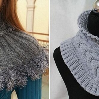 Как связать манишку — пошаговая инструкция для начинающих, схемы и фото примеры