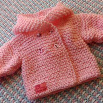 Кофточка спицами для новорожденного 🥝 как связать красивые кофты регланом малышу на 3 месяца, как вязать для младенцев свитер и жакет, вязание для начинающих, схемы