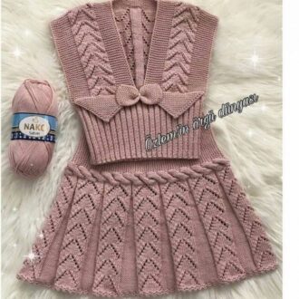 Интересный костюмчик для девочки