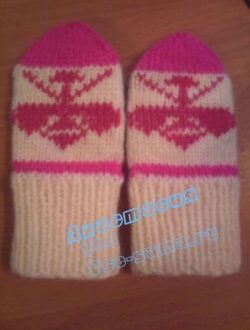 Мастер-класс: Варежки для ребенка