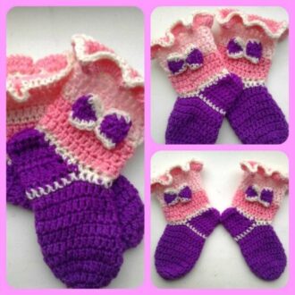 Детские носочки крючком для начинающих: пошаговый мастер-класс с фото
