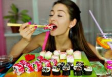 Упаковка для суши на вынос. Знаете ли вы, что раньше суши не использовали палочками?