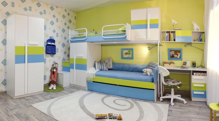 Мебель для детской комнаты для двоих детей