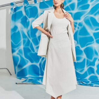 Советы, как подобрать асимметричную юбку