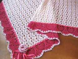 Плед для новорожденного крючком: схемы вязания ажурного пледика видео